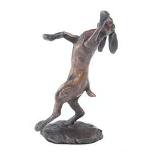   Paul Jenkins   Dancing Hare   Solid Bronze Sculpture