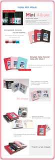 Instax Mini Film Polaroid Album for Fuji Instax Red  