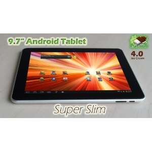  Extra Slim 9.7 inch Android Tablet 4.0 ICE CREAM, WIFI 