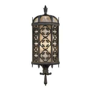 Costa Del Sol 24 inch outdoor coupe wall sconce in Marbella wrought 