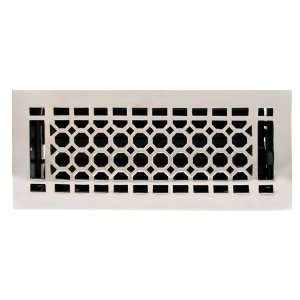  Honeycomb Wall Register With Louvers   6 x 14 (6 5/8 x 