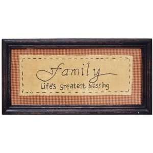  Country Rustic Primitive Family Lifes Greatest Blessing 