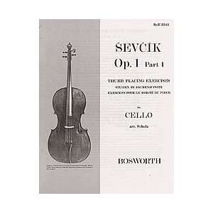  Sevcik for Cello   Opus 1, Part 1 Thumb Placing Exercises 