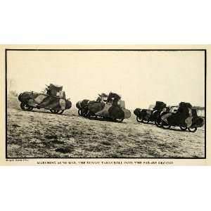  1933 Print Bourke White Dummy Tank Military Germany Army 