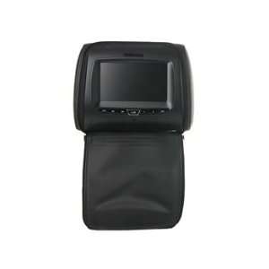  7 TFT Screen Car Headrest DVD Player EMS Shipping (Black 