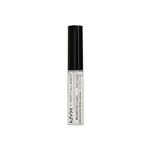 NYX Party All Night Brush On Lash Adhesive For Strip Lashes (Quantity 