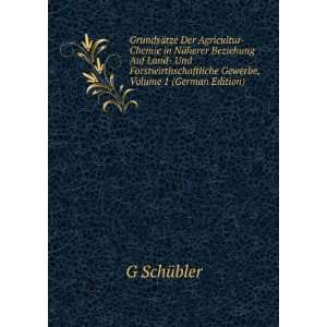   Gewerbe, Volume 1 (German Edition) G SchÃ¼bler Books