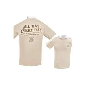  GLOCK EVERY DAY T SHIRT SAND MED 