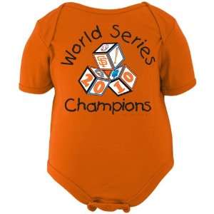   World Series Champions Baby Blocks Creeper:  Sports