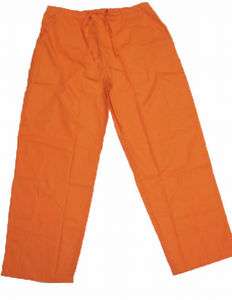 Dickies Medical Scrubs Pants   Orange   Style 50601p  