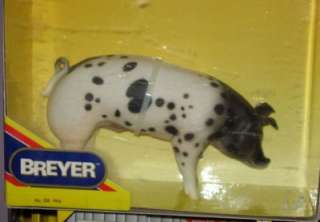 Breyer Pig *SPOTTED HOG* Spotted Jasper market hog NIB 