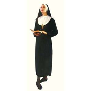    Nun Fancy Dress Costume with Headpiece & FREE Cross Toys & Games