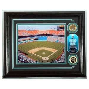  Dolphin Stadium Authenticated Infield Dirt Photomint with 
