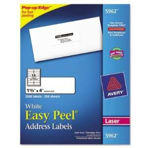  Avery Easy Peel Laser Address Labels AVE5962 Office 