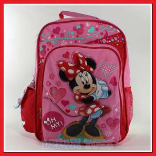   Mouse Oh My 16 Backpack   Book Bag School Girls 875598506674  