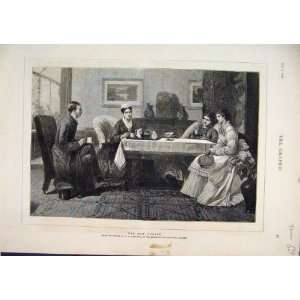  1876 New Curate Visiting Ladies Afternoon Tea Table