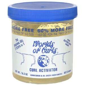    World of Curls Curl Activator for Extra Dry Hair 10.2oz Beauty