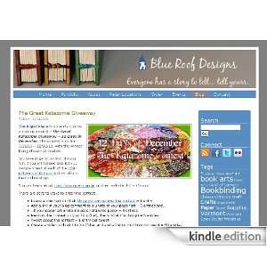  Blue Roof Designs   Adventures in Bookbinding: Kindle 