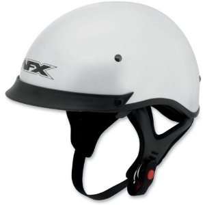 AFX FX 72 Single Inner Lens Beanie Helmet , Color: Pearl White, Size 