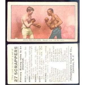  1910 E79 Philadelphia Caramels Scrappers (Boxing) Card# 1 