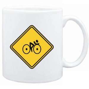  Mug White  Cycling SIGN CLASSIC / CROSSING SIGN  Sports 