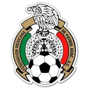  Mexico National Football Team soccer sticker 4 x 5 