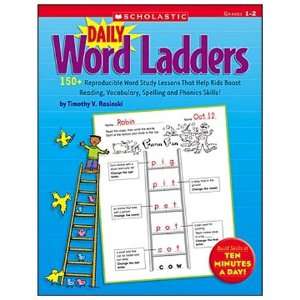   SC 9780545074766 Daily Word Ladders Grades 1 2 Toys & Games