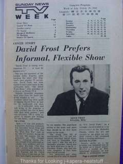 1969 David Frost, Hugh Downs, Laugh In, Goldie Hawn  