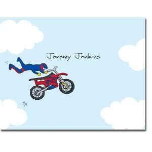     Stationery/Thank You Notes (Bike Jumper)