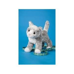  Scatter the Plush Gray Cat By Douglas Toys & Games