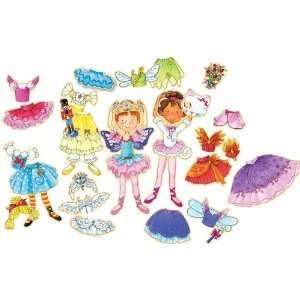  Daisy Girls Ballet Dress Up Fashion Magnetic Dolls Kit: Toys & Games