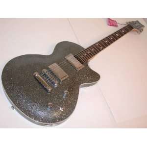  Daisy Rock Rock Candy Classic Electric Guitar, Platinum 