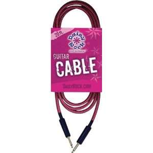  Daisy Rock Daisy Rock 20 ft. Guitar Cable   Pink/Black 