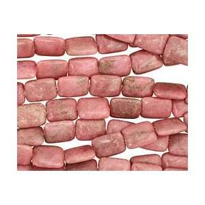  Rhodonite Beads Thin Pillow 16x12mm Arts, Crafts & Sewing