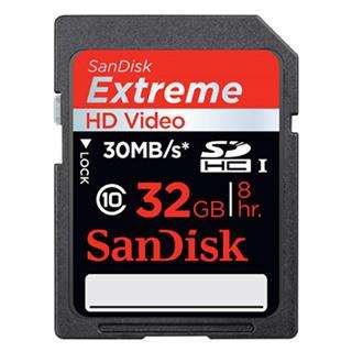 SanDisk Extreme HD Video SD Card SDHC SD HC 32GB 32G 32 GB Class10 