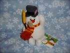 CVS Frosty Snowman Karen Beanie Plush Toy Christmas  