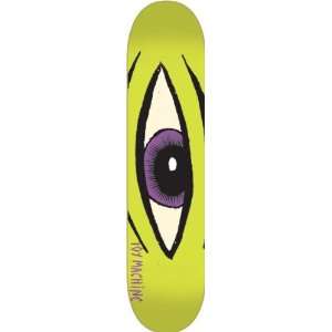 Toy Machine Sect Eye Deck 8.0 Neon Lime Skateboard Decks  