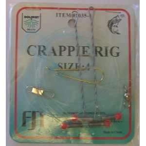  Dolphin Size 4 Crappie Rig