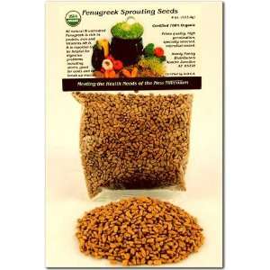   Fenugreek Sprouting Seeds   Seed For Sprouts   4 Oz: Home & Kitchen
