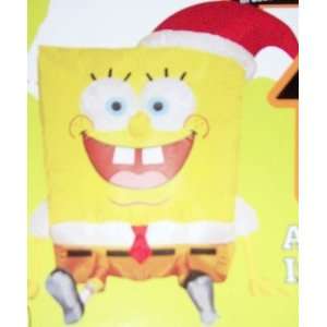  4ft Lighted Gemmy Airblown Inflatable Christmas Spongebob 