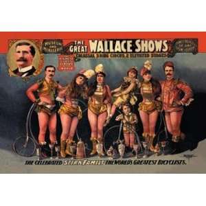   Stirk Family Wallace Shows 28x42 Giclee on Canvas