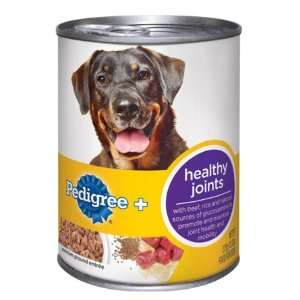  Pedigree Plus Dog Food   Healthy Joints, 24 Pack Pet 