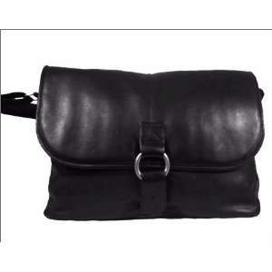 David King 3199 Imperial Leather 15.5 Messenger Bag Color Café 