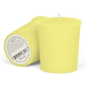    Single Lemongrass Scented Soy Votive Candle: Home & Kitchen