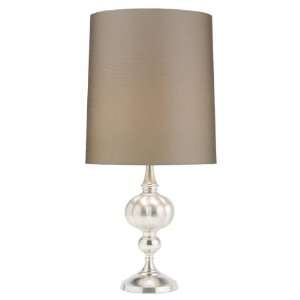   Interior Lighting 44438 146 Arteriors Zola Melon Lamp, Hotel Silver