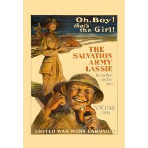  The Salvation Army Lassie 20x30 poster