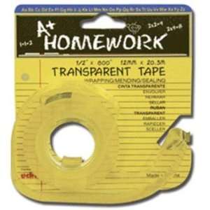  New Stationery Tape Transparent Case Pack 72   92748 