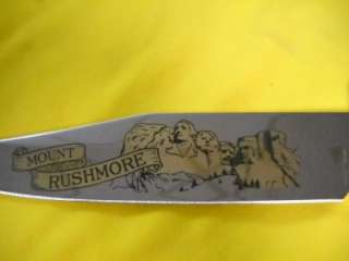 Buck NEW 0916WASLE Mt Rushmore Bowie Fixed Blade Knife  