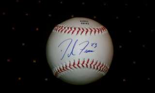 David Freese   Cardinals Signed Autographed Baseball / COA  