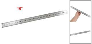 Precision Mark Stainless Metal 40cm Long Straight Ruler  